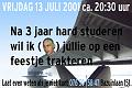 2001 Jordi Afstudeerfeestje